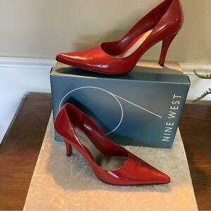 Nine West Dougo Red Heels 7.5